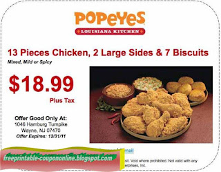 Free Printable Popeyes Chicken Coupons Free Printable Popeyes Chicken Coupons