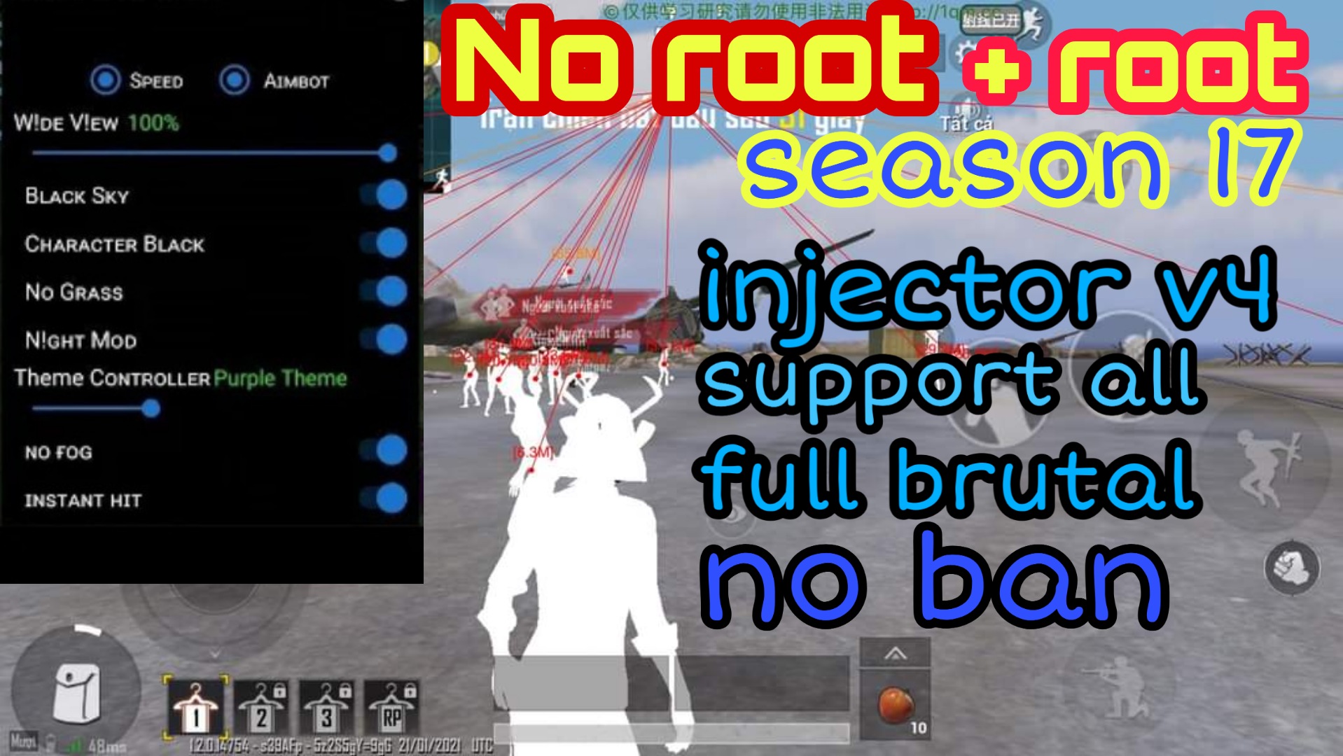 Mod injector v4 mới nhất 2021