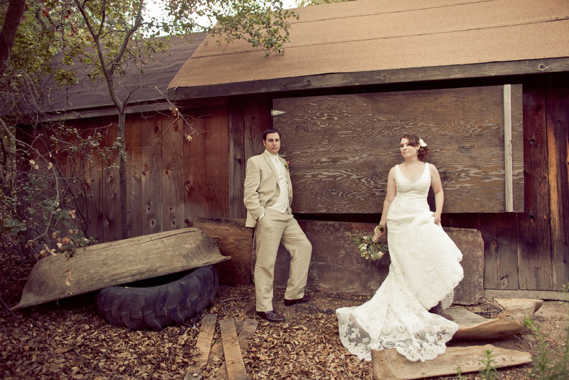 Real Wedding Brittany Sergio Rustic Diy Wedding With Native