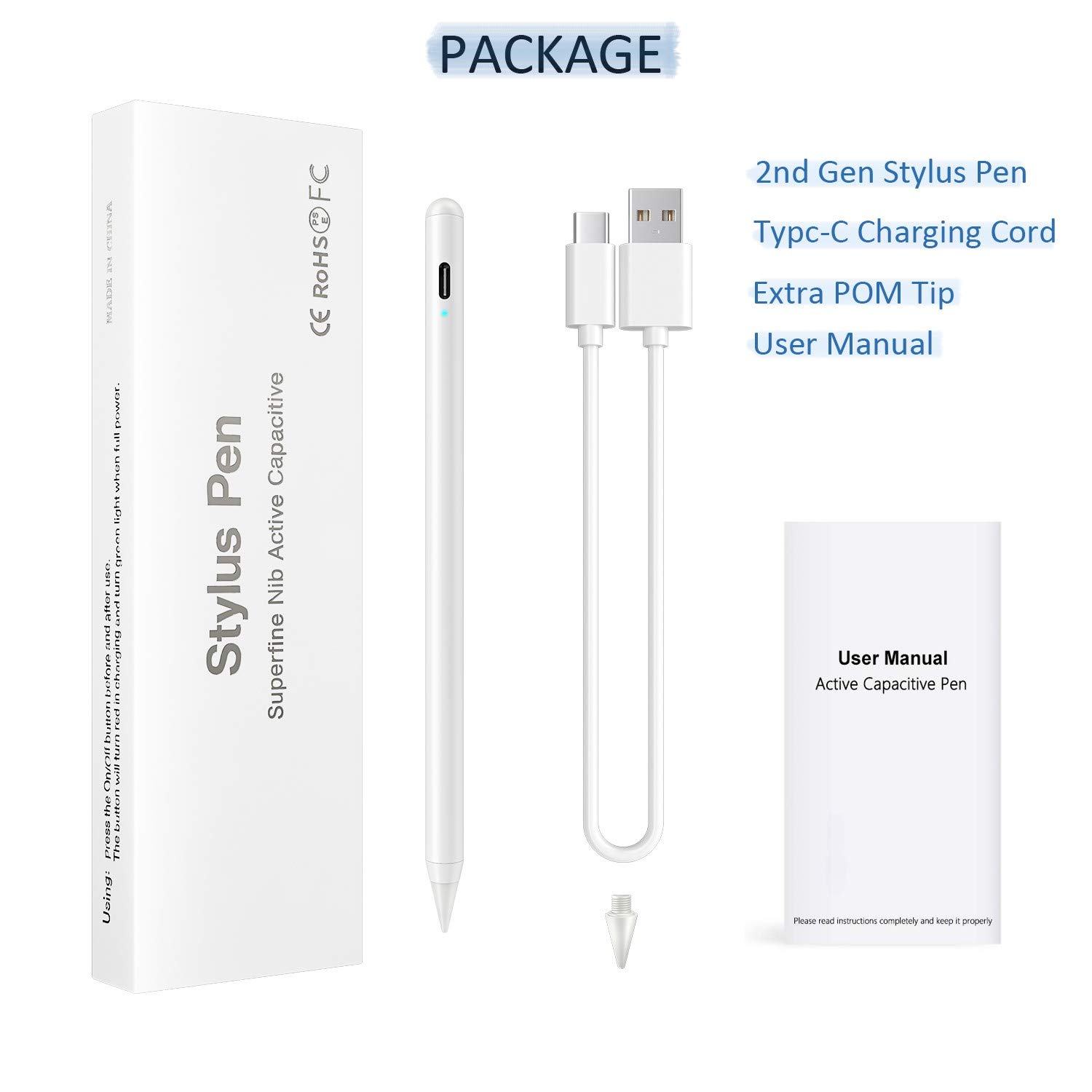 Top best Stylus Pen 2nd Gen, Digital Pen for Apple iPad