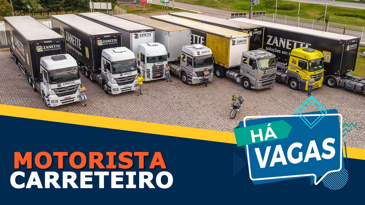 vaga para motorista carreteiro