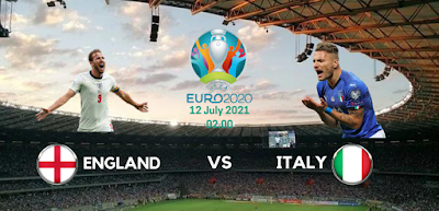 Jadwal Final Euro 2020 Inggris Vs Italia
