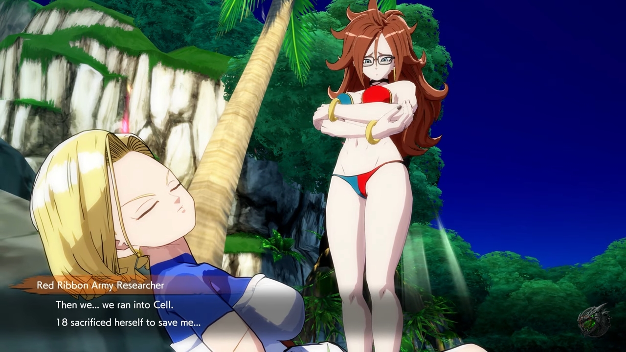 Dragon ball Fighter Z: Android 21( Bikini) .