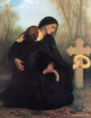 The Day of the Dead painting William Adolphe Bouguereau