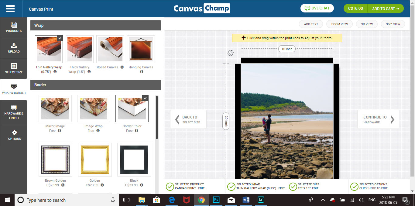 Woman in Real Life How To Get A Photo Printed On Canvas (With A Giveaway)