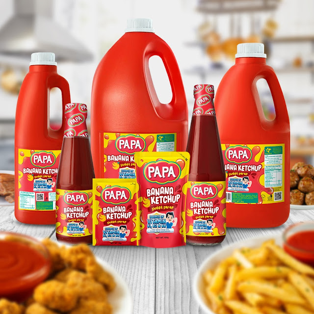 Papa Sweet Sarap Banana Ketchup Now Fortified with Bvitamins to Give