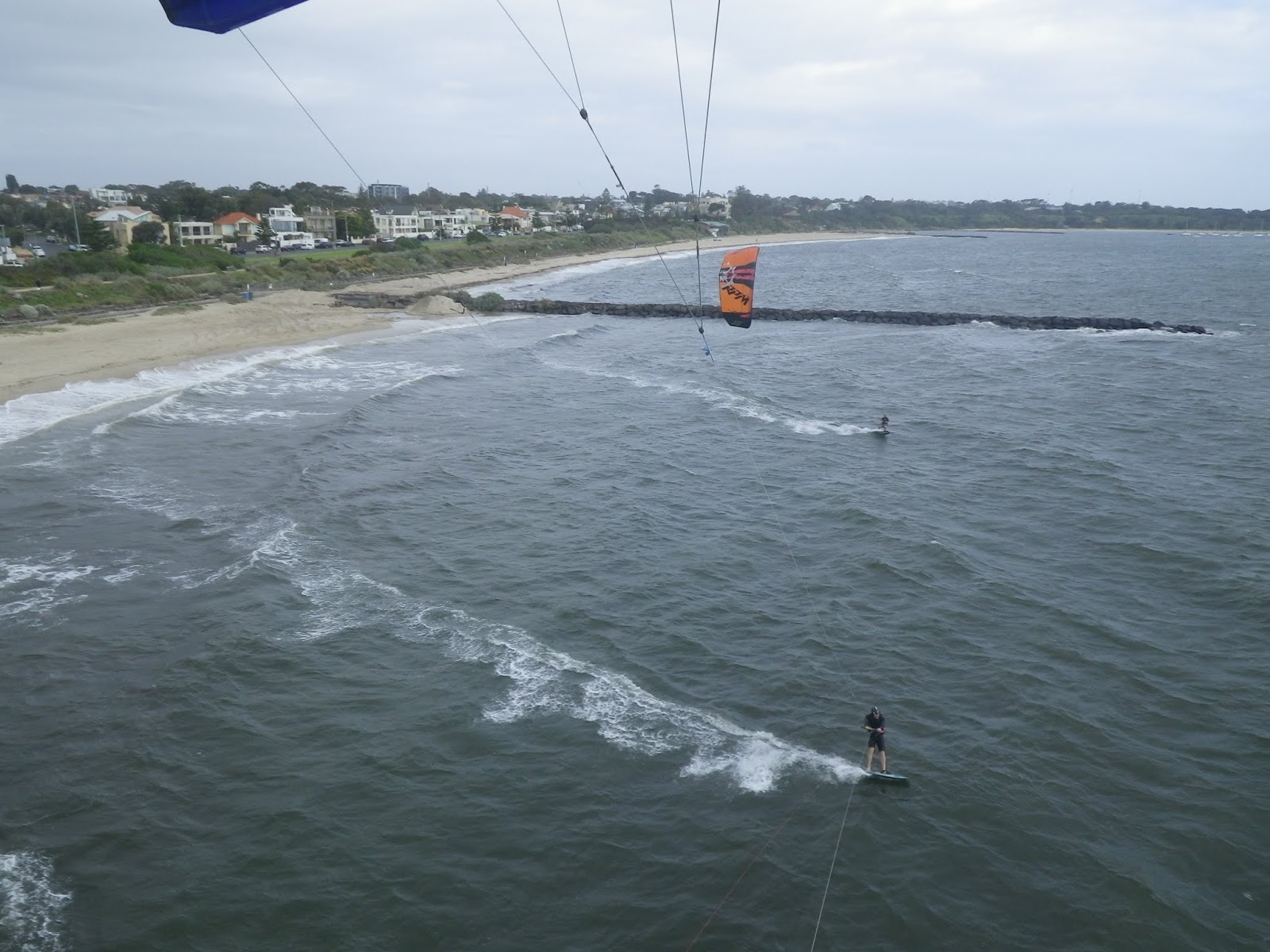 Peter's kitesurfing blog Nice wind at Hampton made for a good