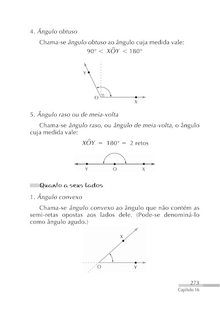 Ângulos geometria