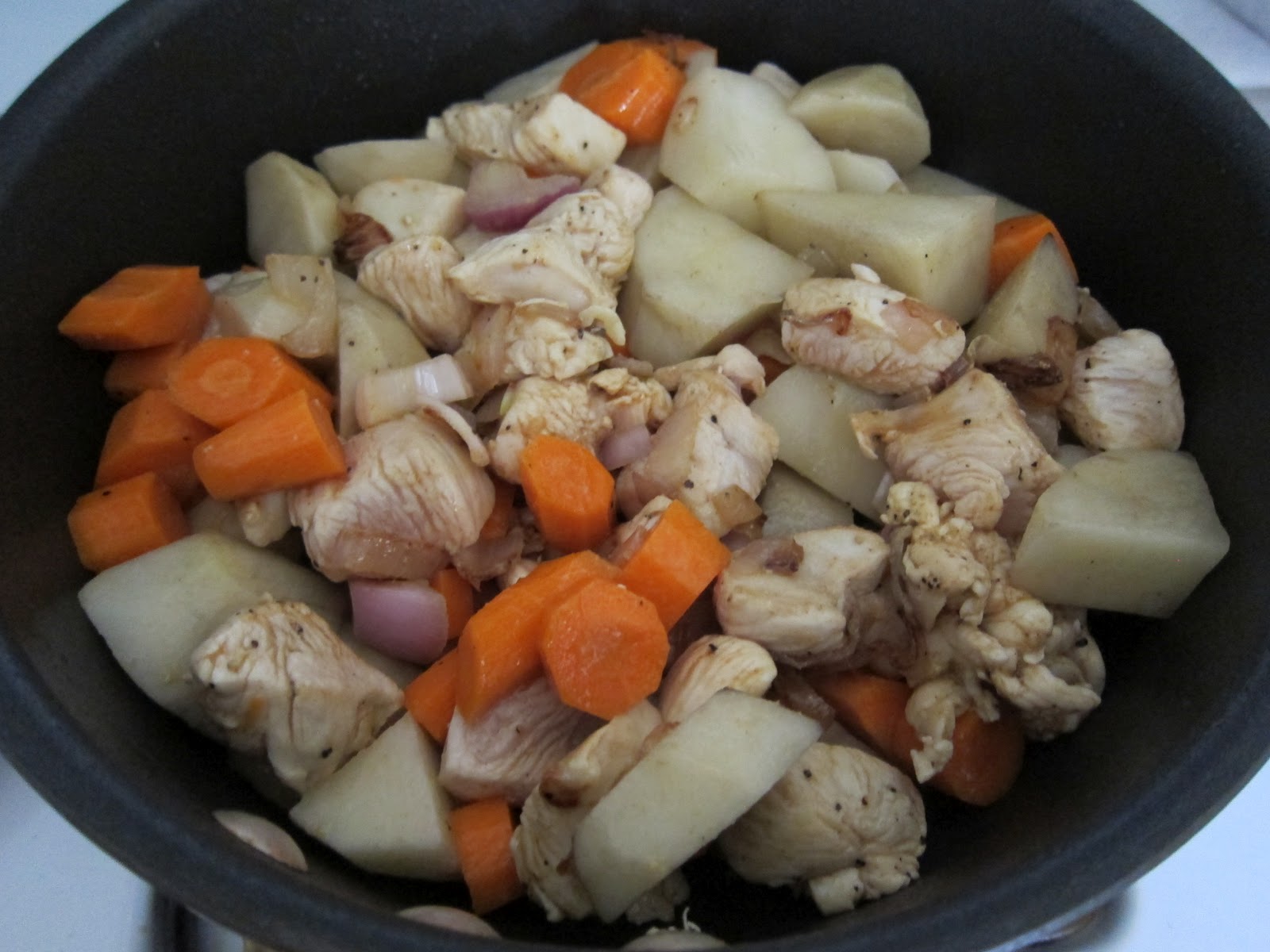 Dinner wa? japanese curry with apple sauce