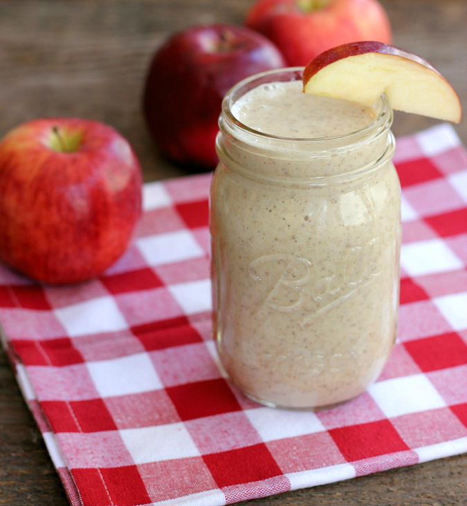 love, laurie apple cinnamon oatmeal smoothie {vegan + gluten free}