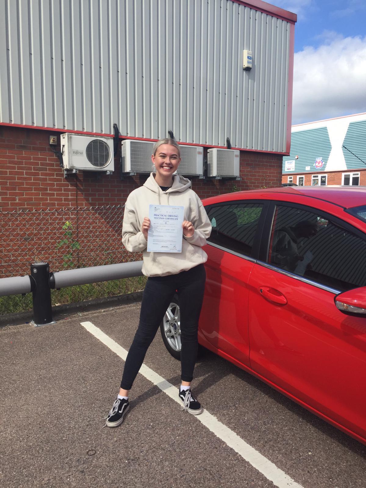 STREETLIFE DRIVING SCHOOL RECENT PASSES WELL DONE Gemma delgaty passed