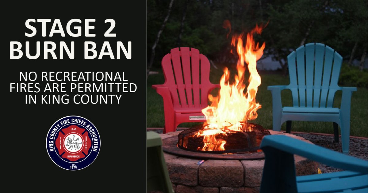 Shoreline Area News Stage 2 burn ban throughout King county