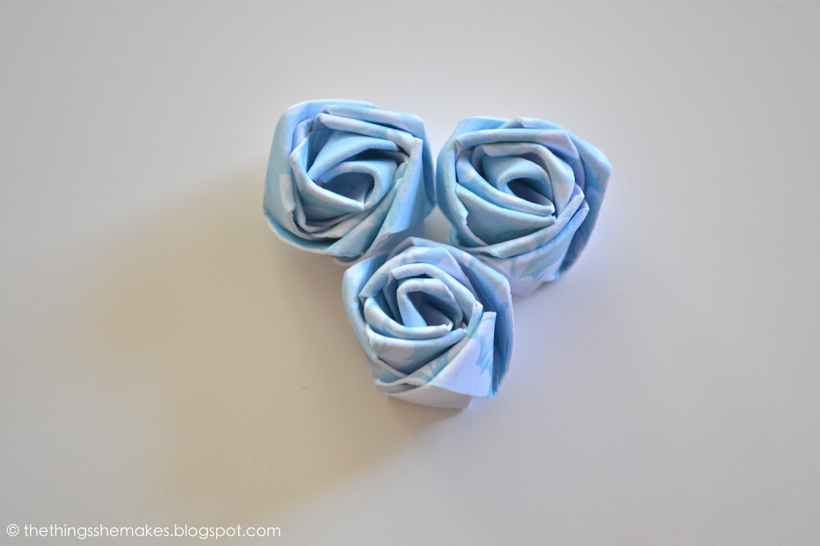 How To Make a Paper Flower Bud The Things She Makes
