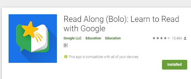 Read Along (Bolo): Learn to Read with Google