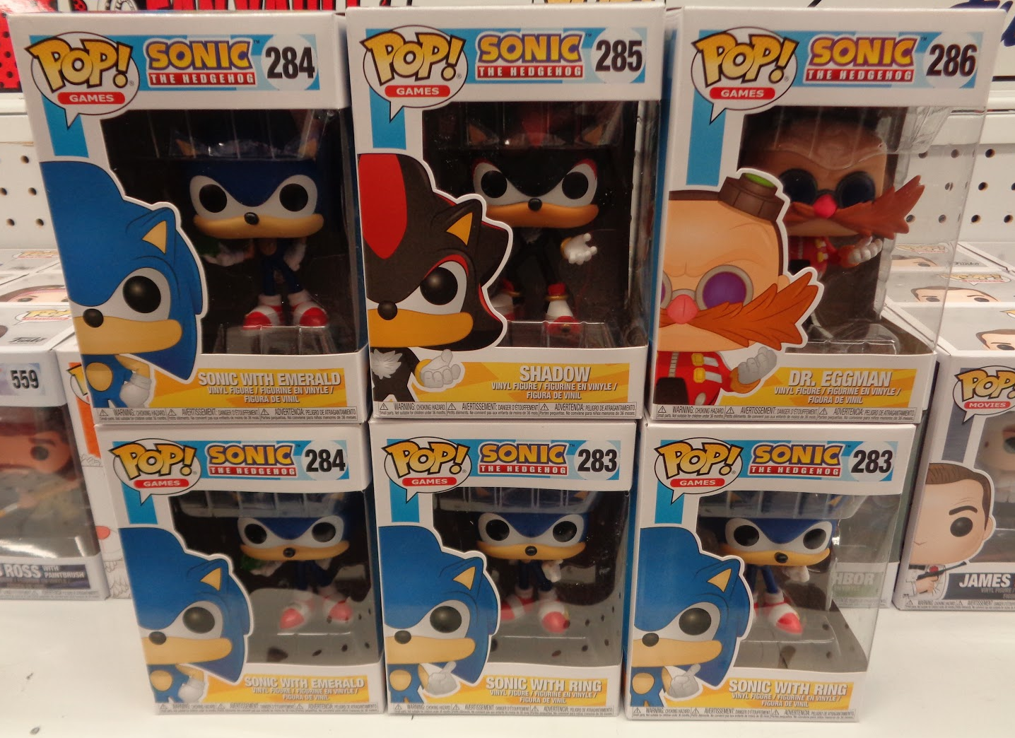 funko pop sonic glow in the dark
