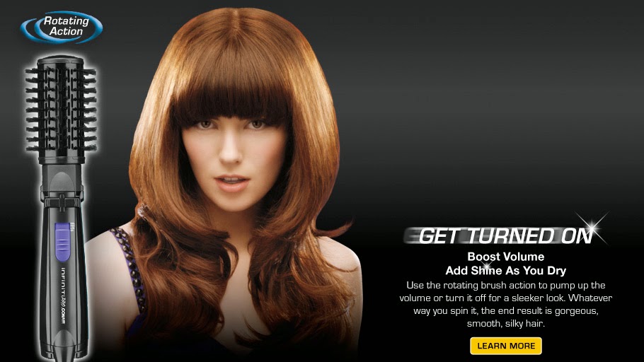 DivaDebra Review Conair Pro Infiniti Spin Brush