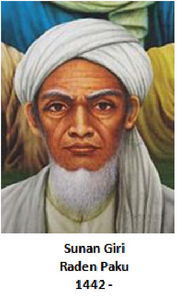 nusantara: Sunan Giri ( Raden Paku )