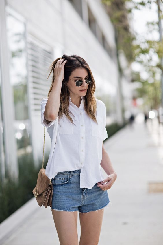 Seven ways to style white shirt