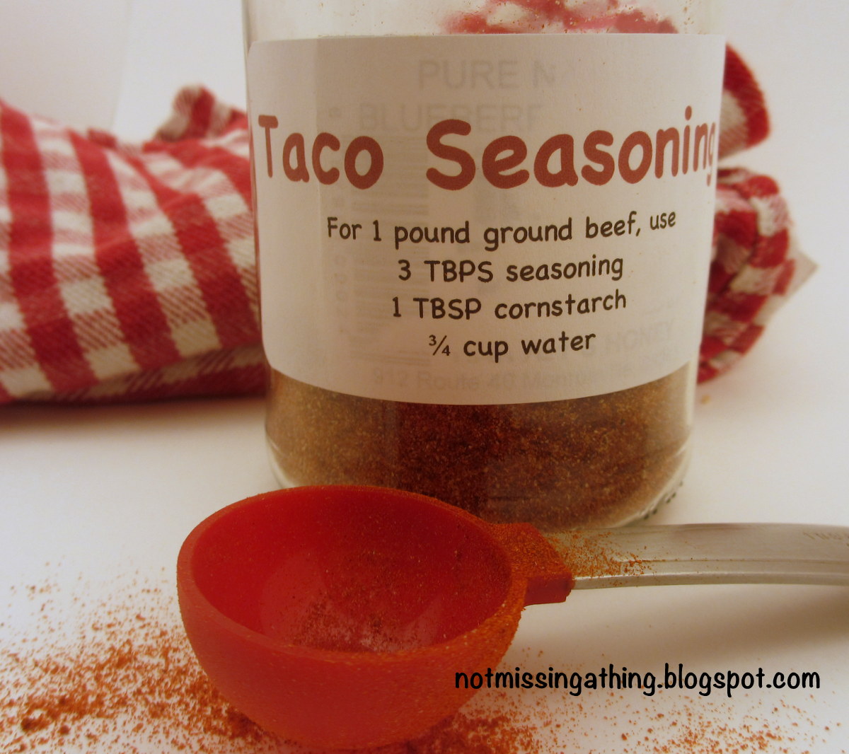 Not Missing a Thing! Allergy Friendly Cooking Taco Seasoning {gluten