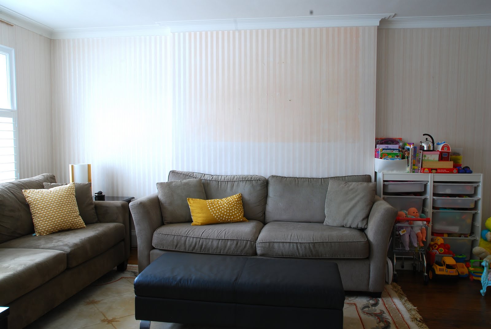 Before & After A Small Living Room Remodel Rambling Renovators