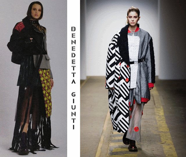 Fashion design students of Accademia di Costume e Moda at "ACM Talents 2019" showcased at AltaRoma January 2019