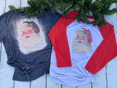 vintage Santa shirts