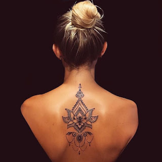 back tattoo for girls