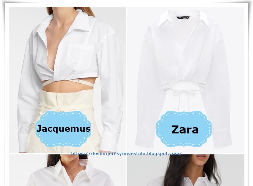 Clon Jacquemus vs Zara vs Bershka vs Pull & Bear Dos mujeres y un vestido