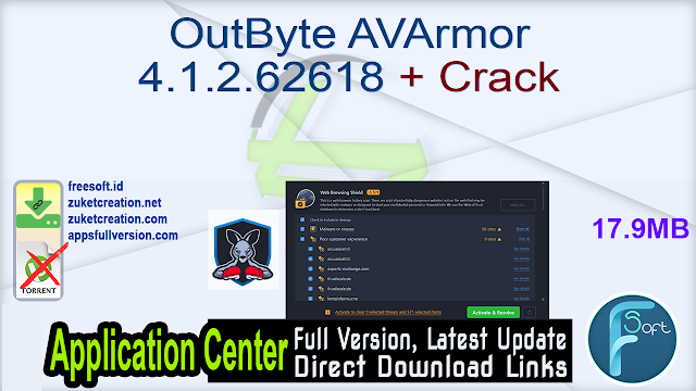 OutByte AVArmor 4.1.2.62618 + Crack Free Software Download