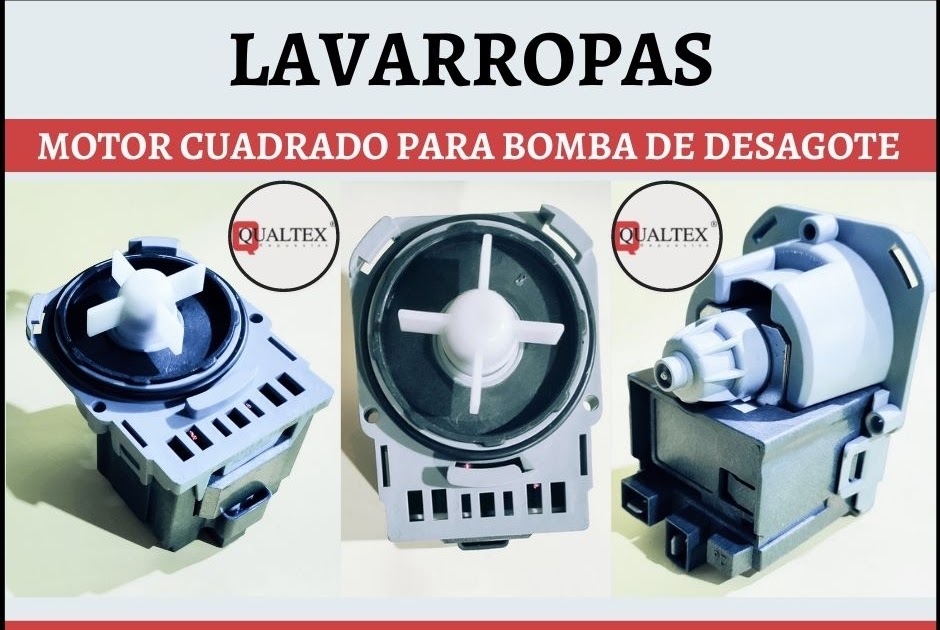 Qualtex ® Arg Repuestos para Electrodomésticos: MOTOR DE BOMBA DE