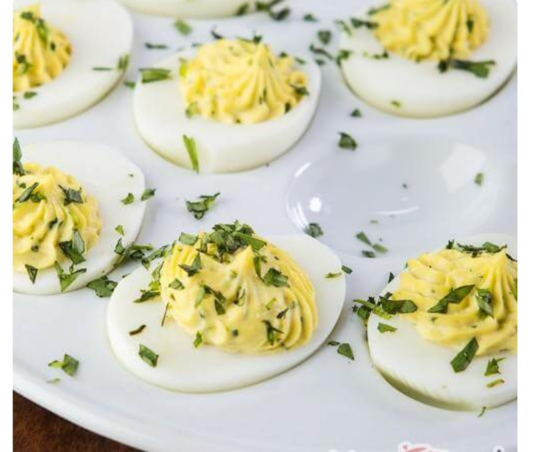Tarragon Deviled Eggs