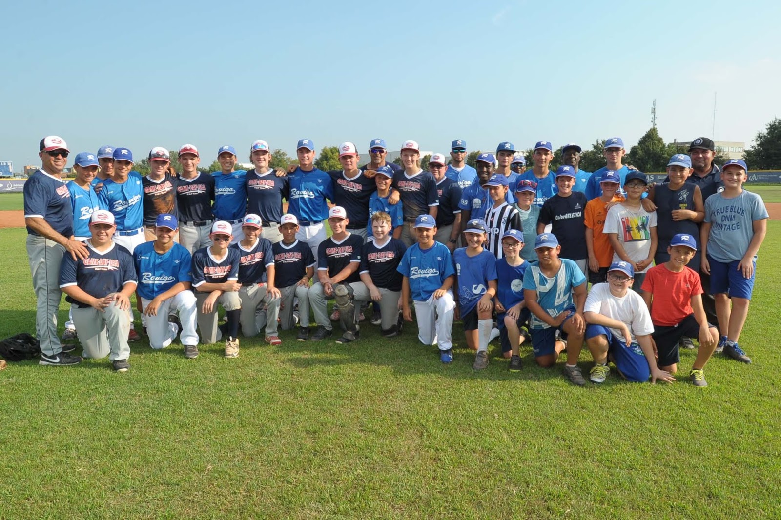POLESINE AZZURRA SPORT, BASEBALL E SOFTBALL, DI ROVIGO DISPUTA DUE