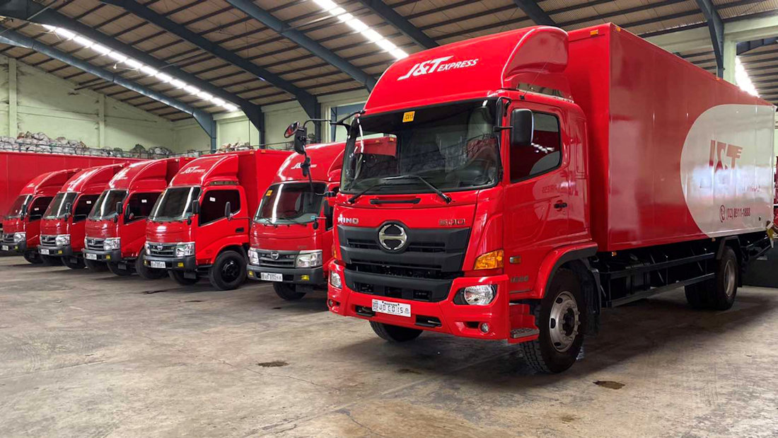 J&T Express Acquires Hino Truck Units for Improved Delivery, Logistics
