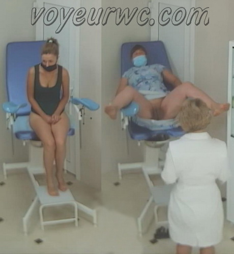 Woman secretly filmed during a Gynecological Examination (Gynecologist Examination 25-34)