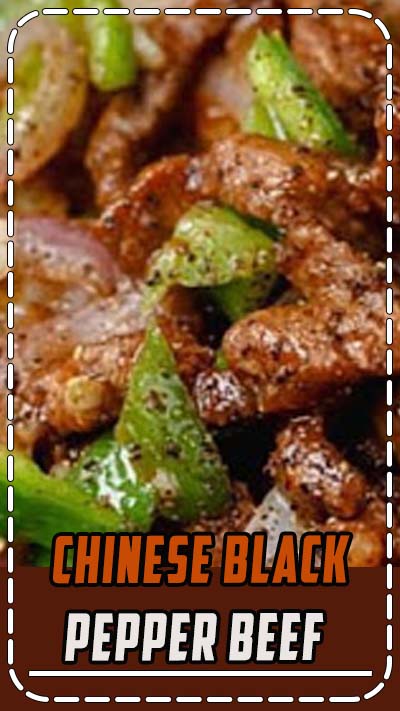 "Chinese style black pepper and beef stir fry "