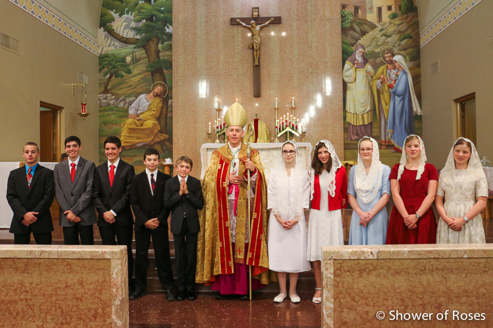 Shower of Roses: Soldiers of Christ :: The Sacrament of Confirmation in