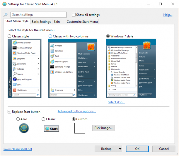 Hacer que Windows 10 se parezca a Windows 7