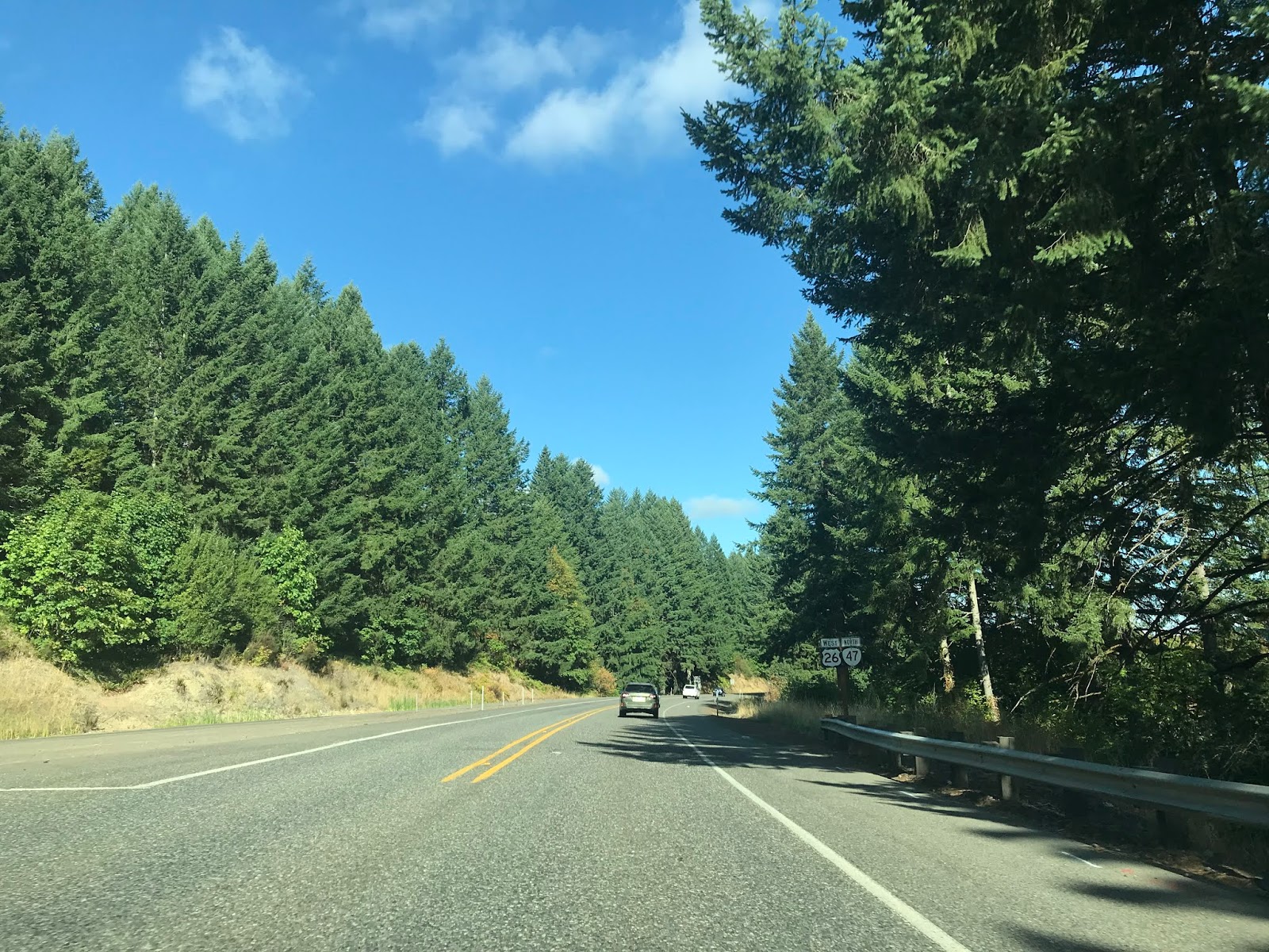 US Route 26 on the Sunset Highway from downtown Portland to US 101