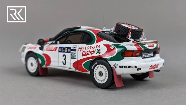 1:43 HPI-Racing Toyota Celica Turbo 4WD (ST185), Winners of Safari Rally 1995, Y.Fujimoto / A.Hertz