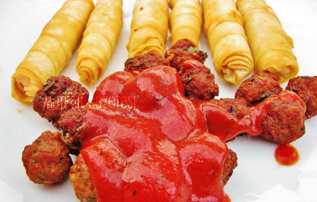 keyif ikilisi (SİGARA BÖREĞİMİSKET KÖFTE)