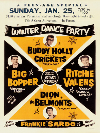 The Winter Dance Party (1959) | Buddy Holly / Big Bopper / Ritchie Valens / Frankie Sardo / Dion & The Belmonts