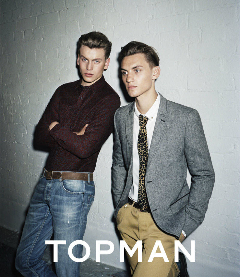 TOPMAN Fall/Winter 2011 Ad Campaign | Sid Ellisdon and Josh McMellan