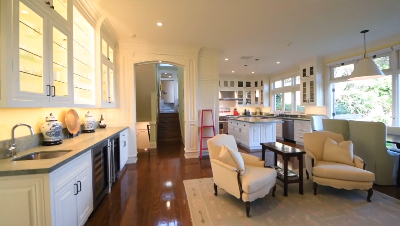 16 Photos vs. Inside Elegant Mansion with Beautiful View in Belvedere California vs. Interior Design Tour