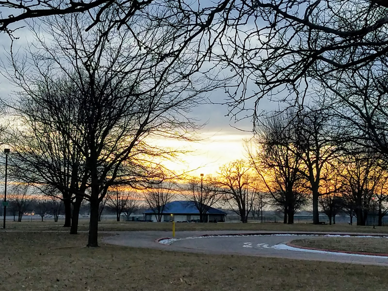 History and Culture by Bicycle Sunset Riverside Park, Sioux City