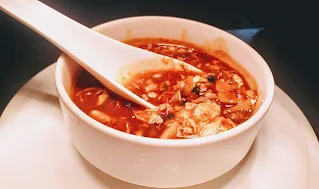 Serving chicken hot and sour soup for chicken hot n sour soup recipe
