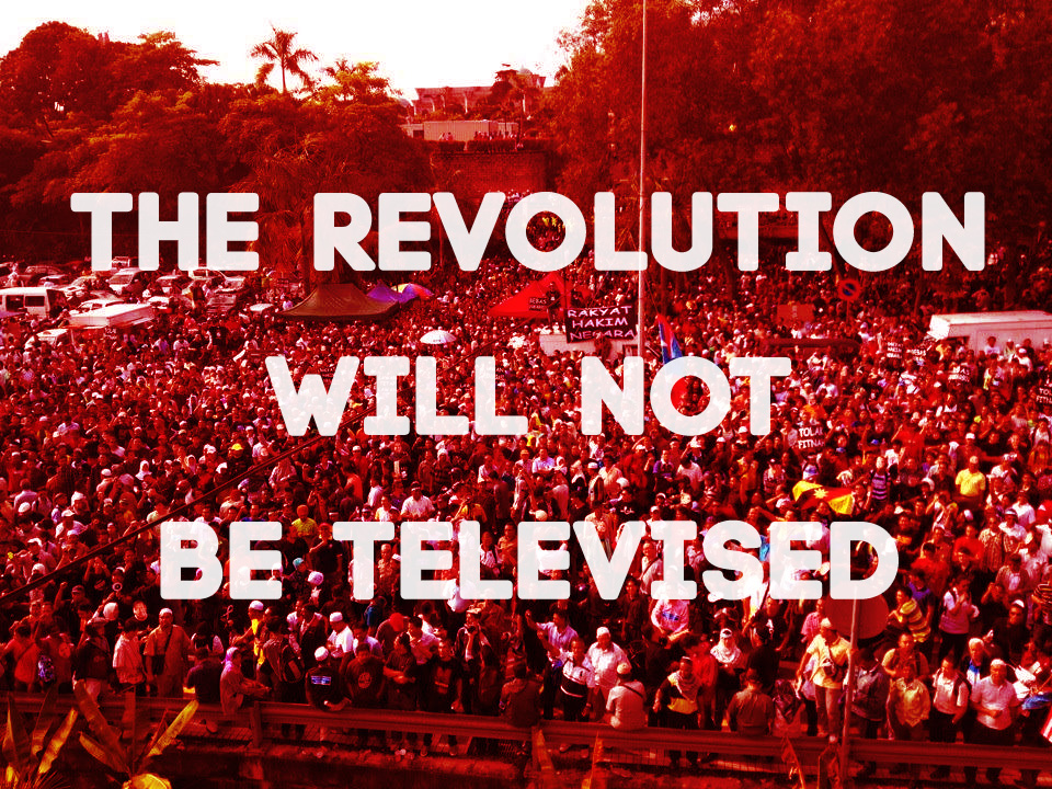 Faizal R The Revolution Will Not Be Televised 901
