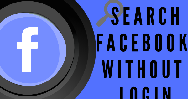 How to View A Facebook Profile without An Account