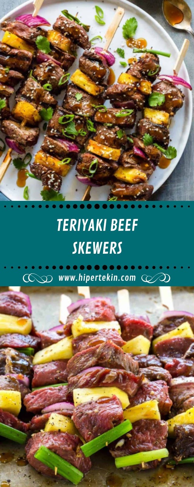 TERIYAKI BEEF SKEWERS