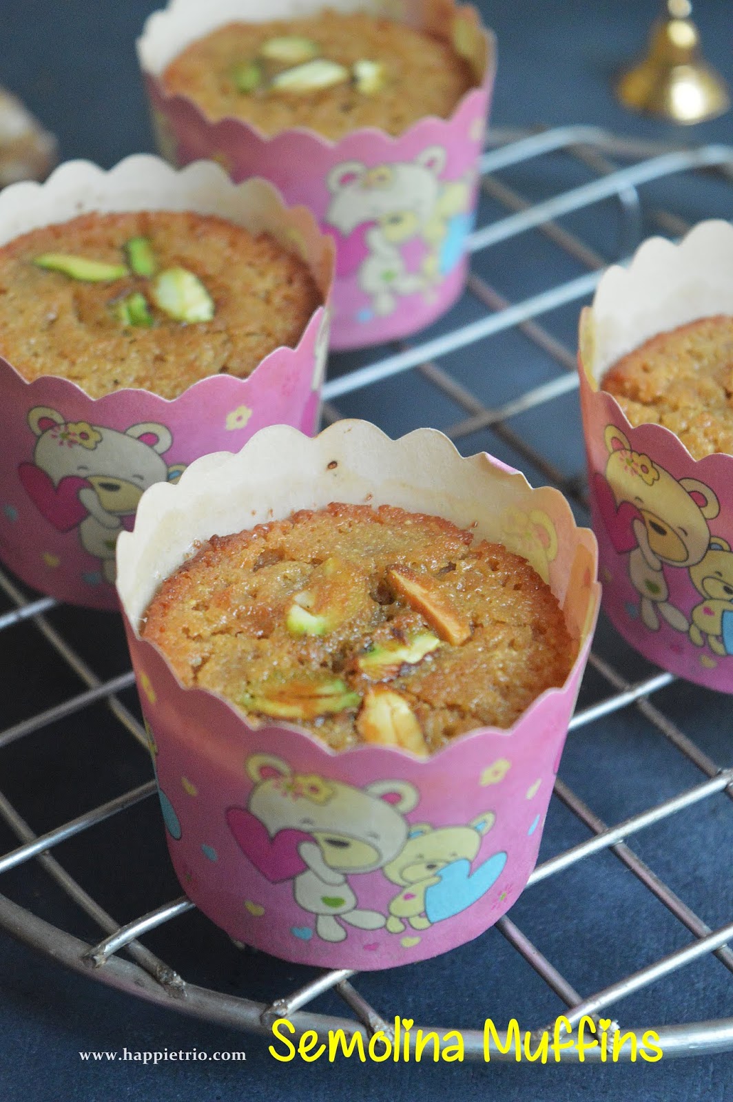 Semolina Muffins Recipe | Sooji Cupcakes |How to make cupcakes with Semolina