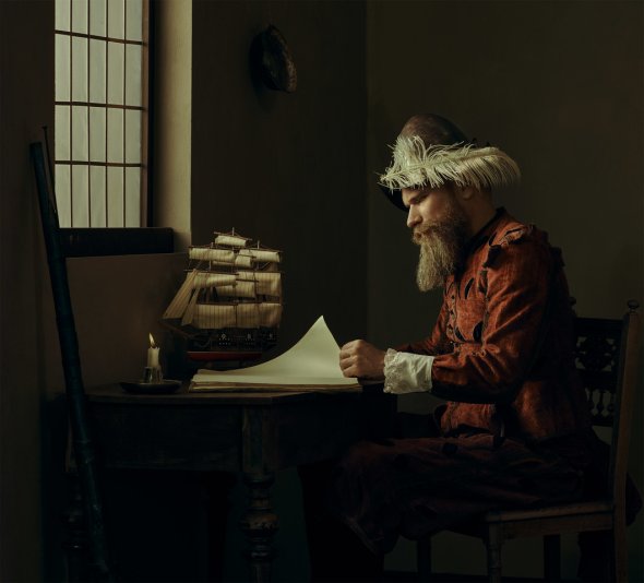 As incríveis fotografias que parecem pinturas clássicas de Gemmy Woud-Binnendijk Gemmy Woud-Binnendijk fotografia como pinturas clássicas renascentistas luz sombras